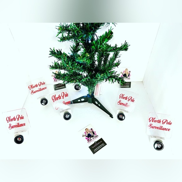 Santa Cam Nightlight, North Pole Surveillance, or Santa’s Watching Nightlight - Picture 4 of 7